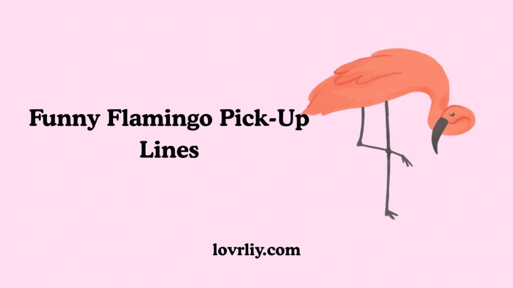 Funny Flamingo Pick-Up Lines
